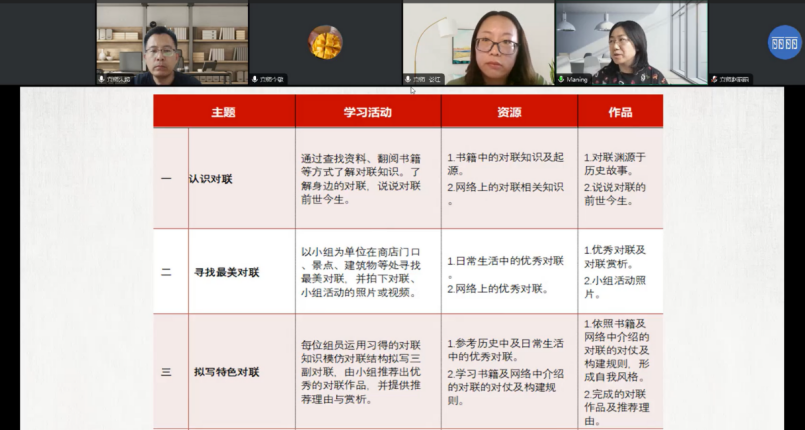 图 3马宁教授点评指导教师们的项目教学设计.png